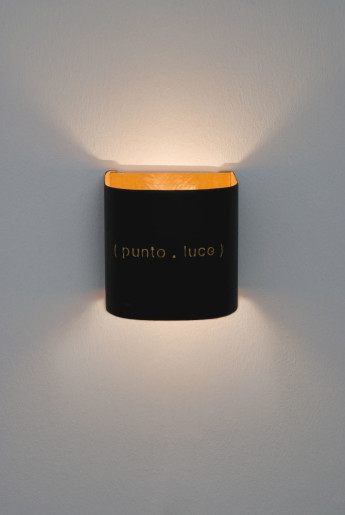 Punto Luce - Aplică cu abajur din nebulit 
